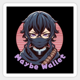 Anime guy thief Sticker